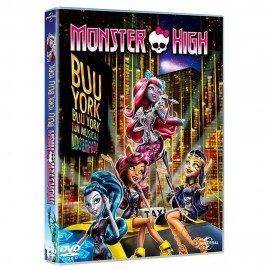 DVD Monster High: ¡Buu York Musical! - Envío Gratuito