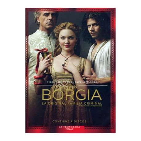 DVD Los Borgia Temporada Final - Envío Gratuito