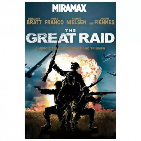 DVD THE GREAT RAID R1 - Envío Gratuito