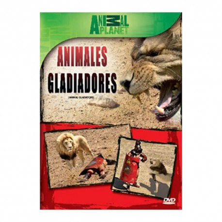 DVD DISCOVERY-ANIMALES GLADIADORES - Envío Gratuito