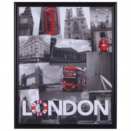 Cuadro Decorativo London Collage - Envío Gratuito