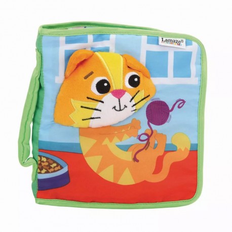 Juguete Didactico Lamaze El Libro Gatito Mittens - Envío Gratuito