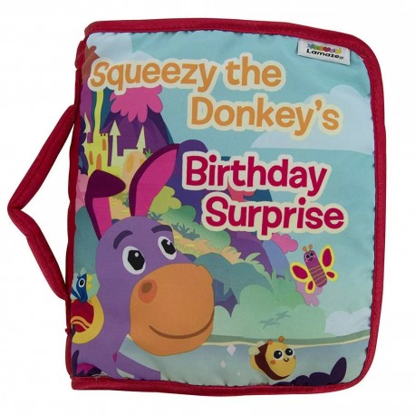 Juguete Didactico Lamaze Libro del Burrito Squeezy - Envío Gratuito