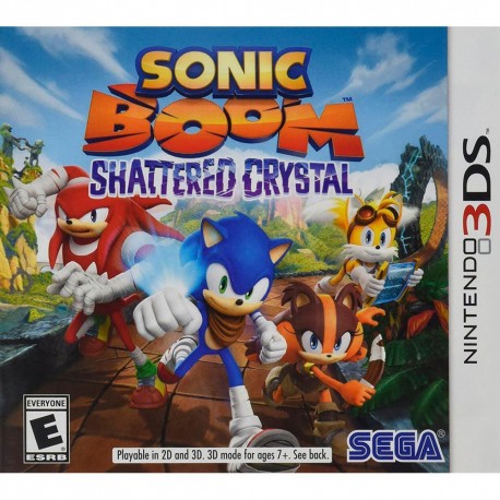 Sonic Boom Shattered Crystal Nintendo 3DS - Envío Gratuito