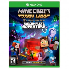 Minecraft: Story Mode The Complete Adventure Xbox One - Envío Gratuito