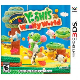 Poochy And Yoshi s Woolly World Nintendo 3DS - Envío Gratuito