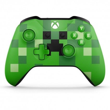 Control Inalámbrico Xbox One Edición Especial Minecraft Creeper - Envío Gratuito