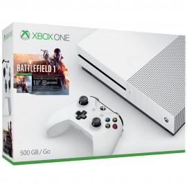 Consola Xbox One S 500 GB mas Videojuego Battlefield 1 - Envío Gratuito