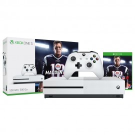 Consola Xbox One S 500 GB mas Videojuego Madden 18 - Envío Gratuito