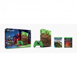 Consola Xbox One S 1TB Edición Limitada Minecraft - Envío Gratuito