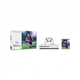 Consola Xbox One S 500 GB mas Videojuego Pro Evolution Soccer 2018 - Envío Gratuito