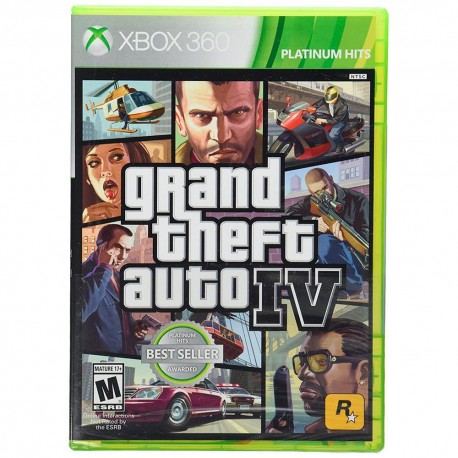 Gta IV Xbox 360 - Envío Gratuito