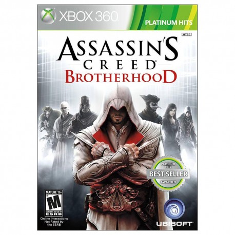 Assassin's Creed Brotherhood Platinum Xbox 360 - Envío Gratuito
