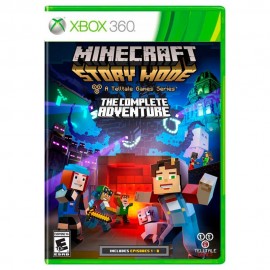 360 Minecraft: Story Mode The Complete Adventure Xbox 360 - Envío Gratuito