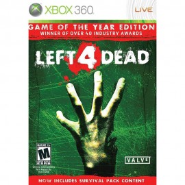 Left 4 Dead Game Of Year Xbox 360 - Envío Gratuito