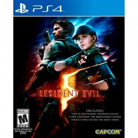Resident Evil 5 HD PS4 - Envío Gratuito