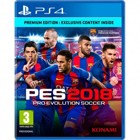 Pro Evolution Soccer 2018 Legendary PS4 - Envío Gratuito