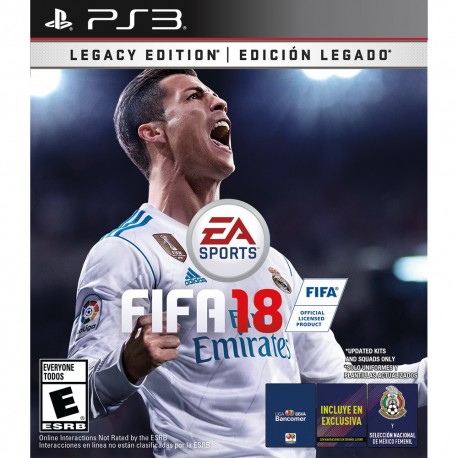 FIFA 18 PS3 - Envío Gratuito