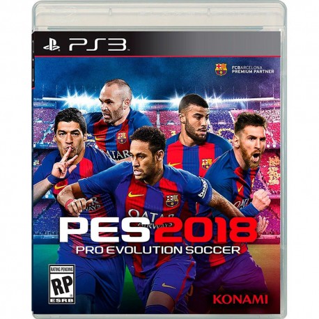 Pro Evolution Soccer 2018 PS3 - Envío Gratuito