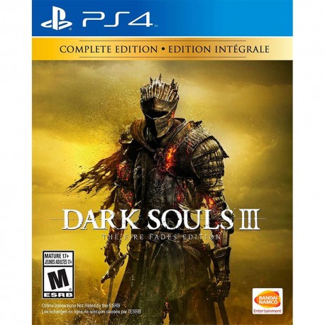 Dark Souls III The Fire Fades Edition PS4 - Envío Gratuito