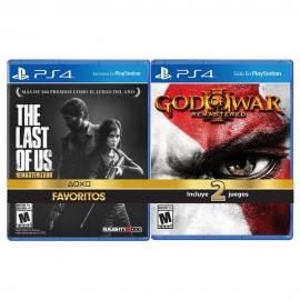 The Last Of Us + God Of War 3 PS4 - Envío Gratuito