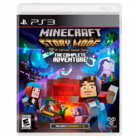 Minecraft  Story Mode The Complete Adventure PS3 - Envío Gratuito