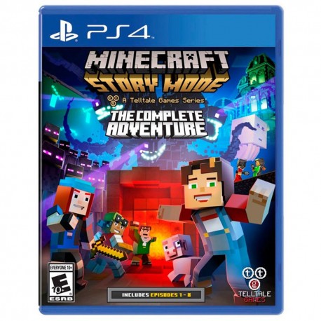 Minecraft Story Mode The Complete Adventure PS4 - Envío Gratuito