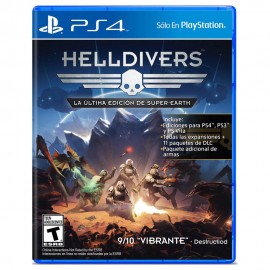 Helldivers Super Earth PS4 - Envío Gratuito
