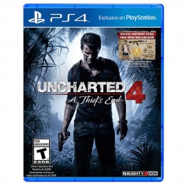 Uncharted 4: A Thief's End PS4 - Envío Gratuito