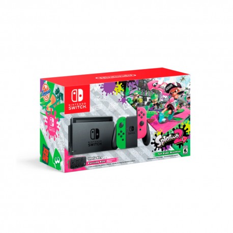 Consola Nintendo Switch + Videojuego Splatoon 2 - Envío Gratuito