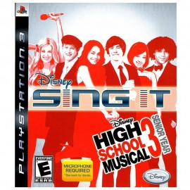 Disney Sing It  High School Musical 3 PS3 - Envío Gratuito