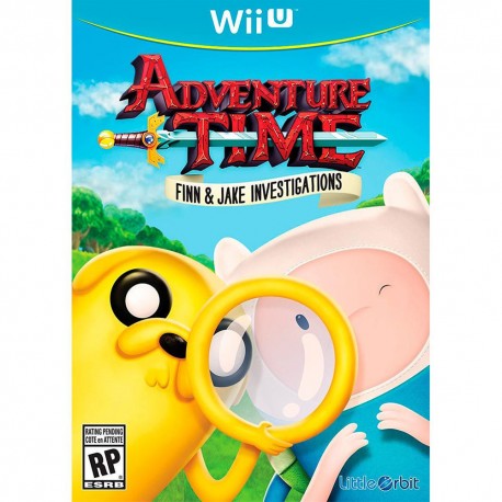 Adventure Time Finn And Jake Wii U - Envío Gratuito