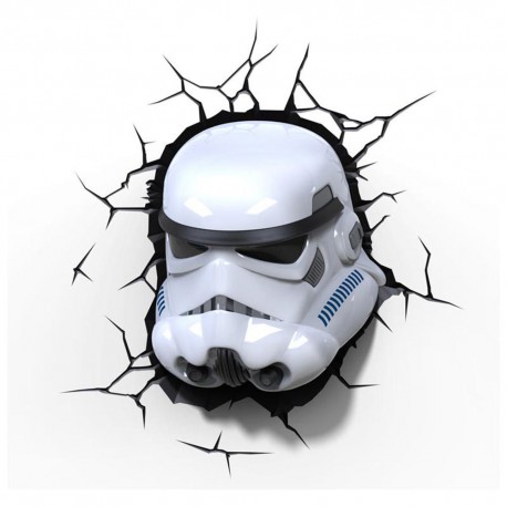 Lámpara de Pared Star Wars Storm Trooper - Envío Gratuito