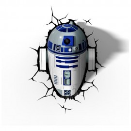 Lámpara de Pared Star Wars R2D2 - Envío Gratuito