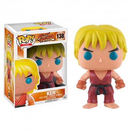 Figura Street Fighter Ken Funko Pop - Envío Gratuito