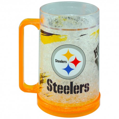 Crystal Freezer Mug Pittsburgh Steelers - Envío Gratuito