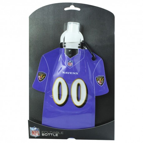 Foldable Jersey Watter Bottle Baltimore Ravens - Envío Gratuito