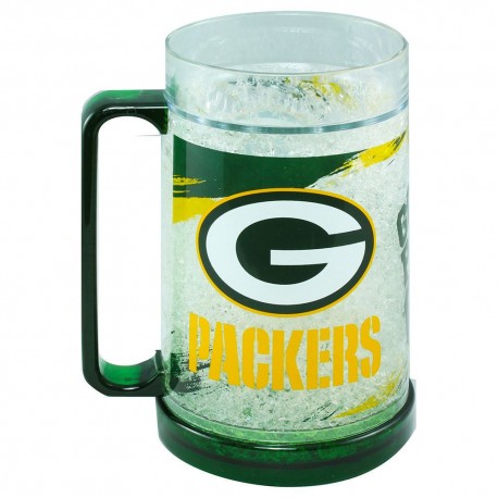 Crystal Freezer Mug Green Bay Packers - Envío Gratuito