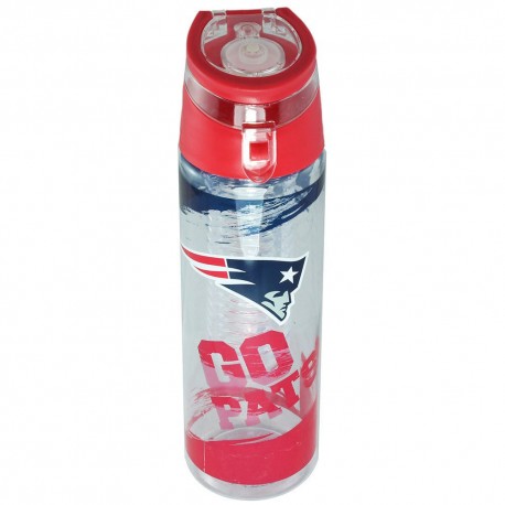 Infuser Bottle New England Patriots - Envío Gratuito