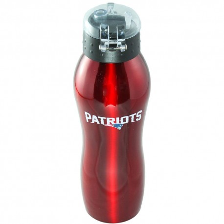 Stainless Steel Water Bottle New England Patriots - Envío Gratuito