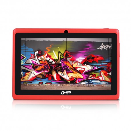 Ghia Tablet 7  Quad Core 8 GB  Rojo - Envío Gratuito