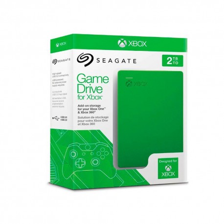 Seagate Disco Duro Externo Game Drive Xbox 2TB - Envío Gratuito