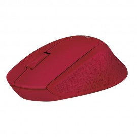 Logitech Mouse M280 Inalámbrico Rojo - Envío Gratuito