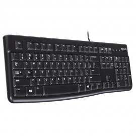 Logitech Keyboard K120 Alámbrico - Envío Gratuito