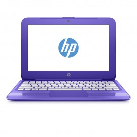 Laptop HP Stream 11 y004la Intel Celeron RAM 4GB DD 32GB LED 11 6   Morado - Envío Gratuito