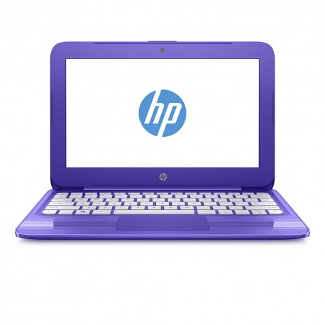 Laptop HP Stream 11 y004la Intel Celeron RAM 4GB DD 32GB LED 11 6   Morado - Envío Gratuito