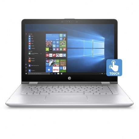 Laptop HP Pavilion X360 14 ba006la Intel Core i7 RAM 8GB DD 1TB W10 LED 14  Plata - Envío Gratuito
