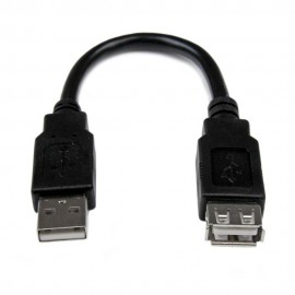 StarTech Cable Extensor USB 2.0 Macho a Hembra 15cm - Envío Gratuito