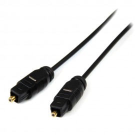 StarTech Cable TosLink de Audio Digital Óptico SPDIF 4.5m - Envío Gratuito