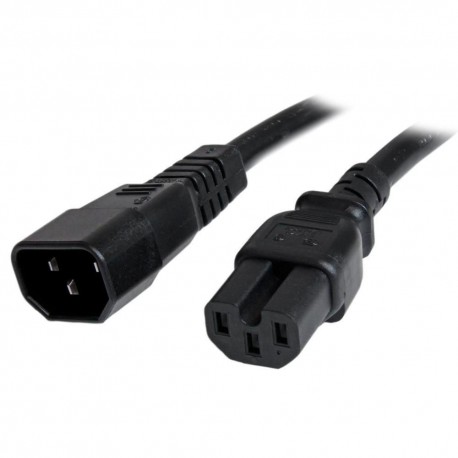 StarTech Cable Adaptador Jumper Bridge IEC C14 a IEC C15 - Envío Gratuito